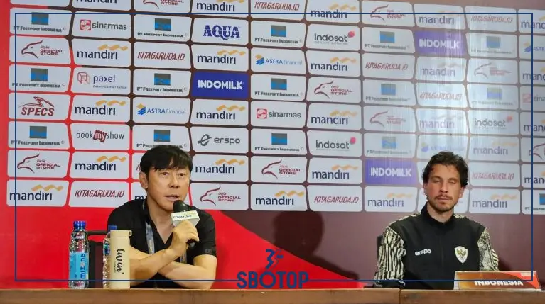 SBOTOP: Shin Tae-yong Evaluasi Penampilan Lini Depan Timnas Indonesia