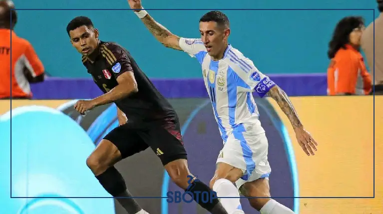 SBOTOP: Argentina Puncaki Grup A Setelah Kalahkan Peru dengan Skor 2-0