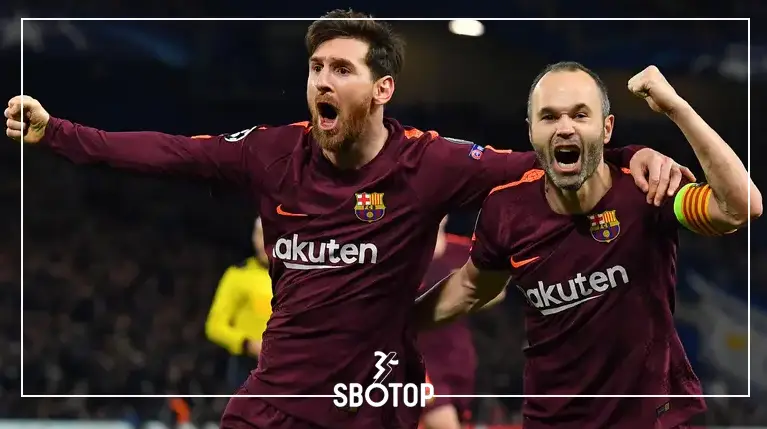 SBOTOP Pesan Mengharukan Messi untuk Iniesta: Sepak Bola Akan Merindukanmu