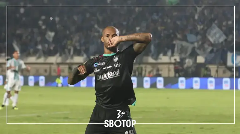 SBOTOP: Perkembangan Positif Kondisi David da Silva Buat Pelatih Persib Tersenyum Lega